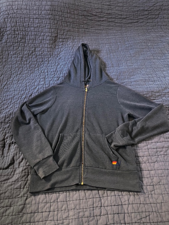 Aviator Nation Tops - Aviator Nation Lightning bolt hoodie Sz Unisex Small